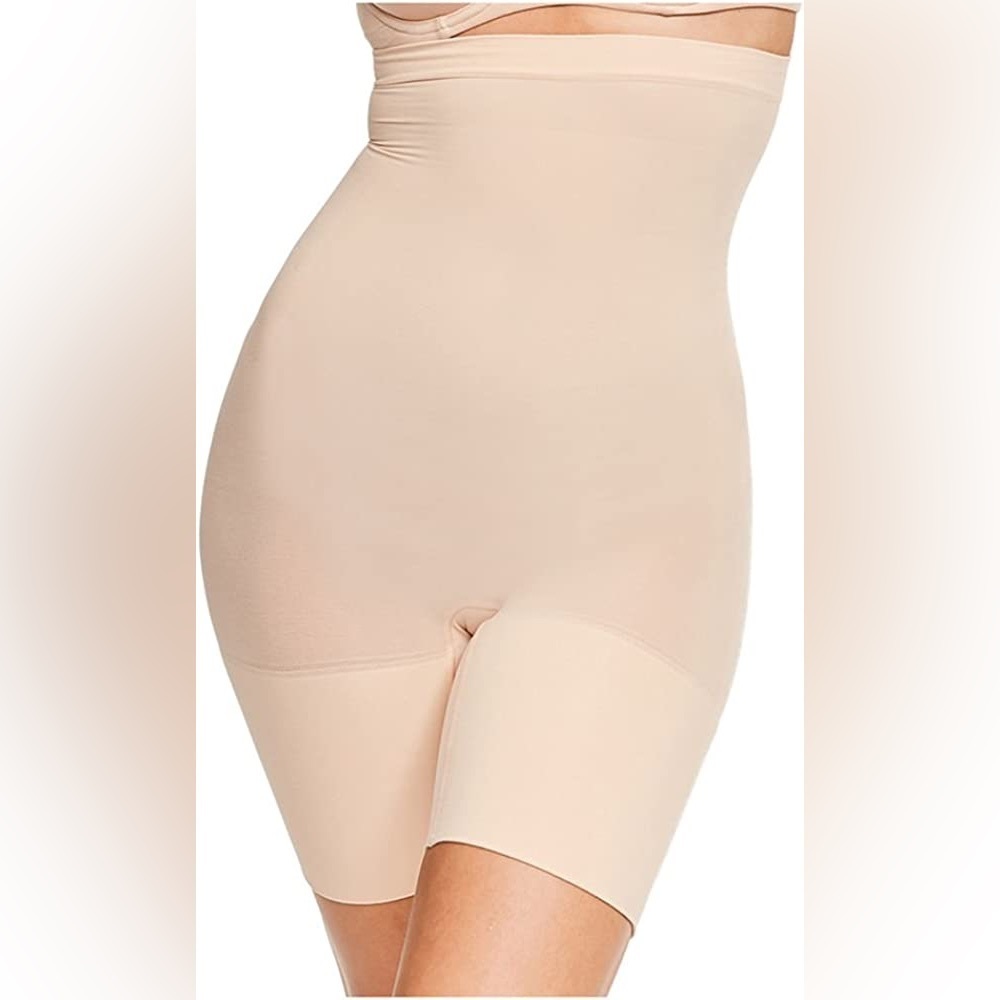 Spanx Womens Power Series Higher Power Short in Nude